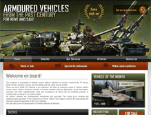 Tablet Screenshot of militarytechnics.com